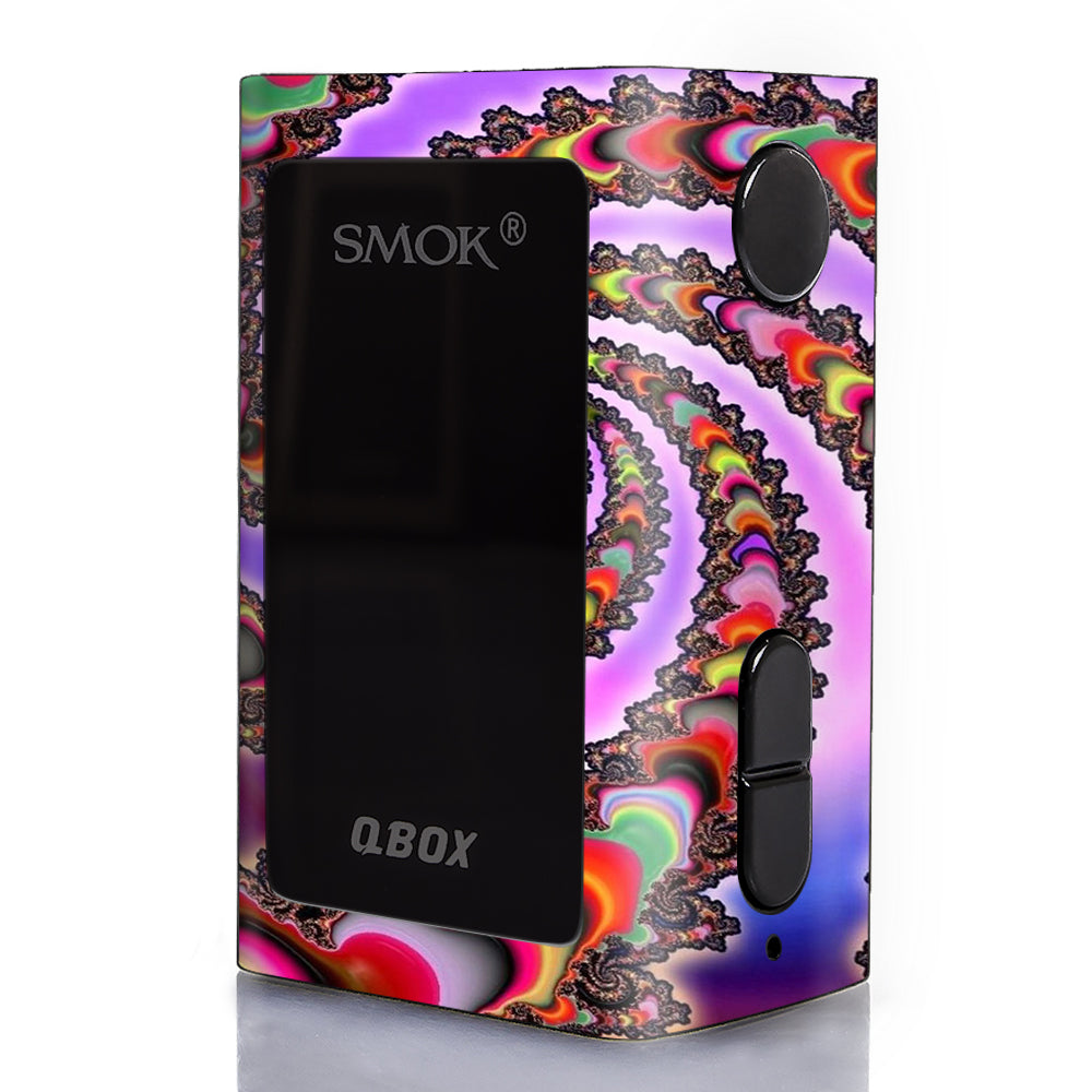  Trippy Swirl Smok Q-Box Skin