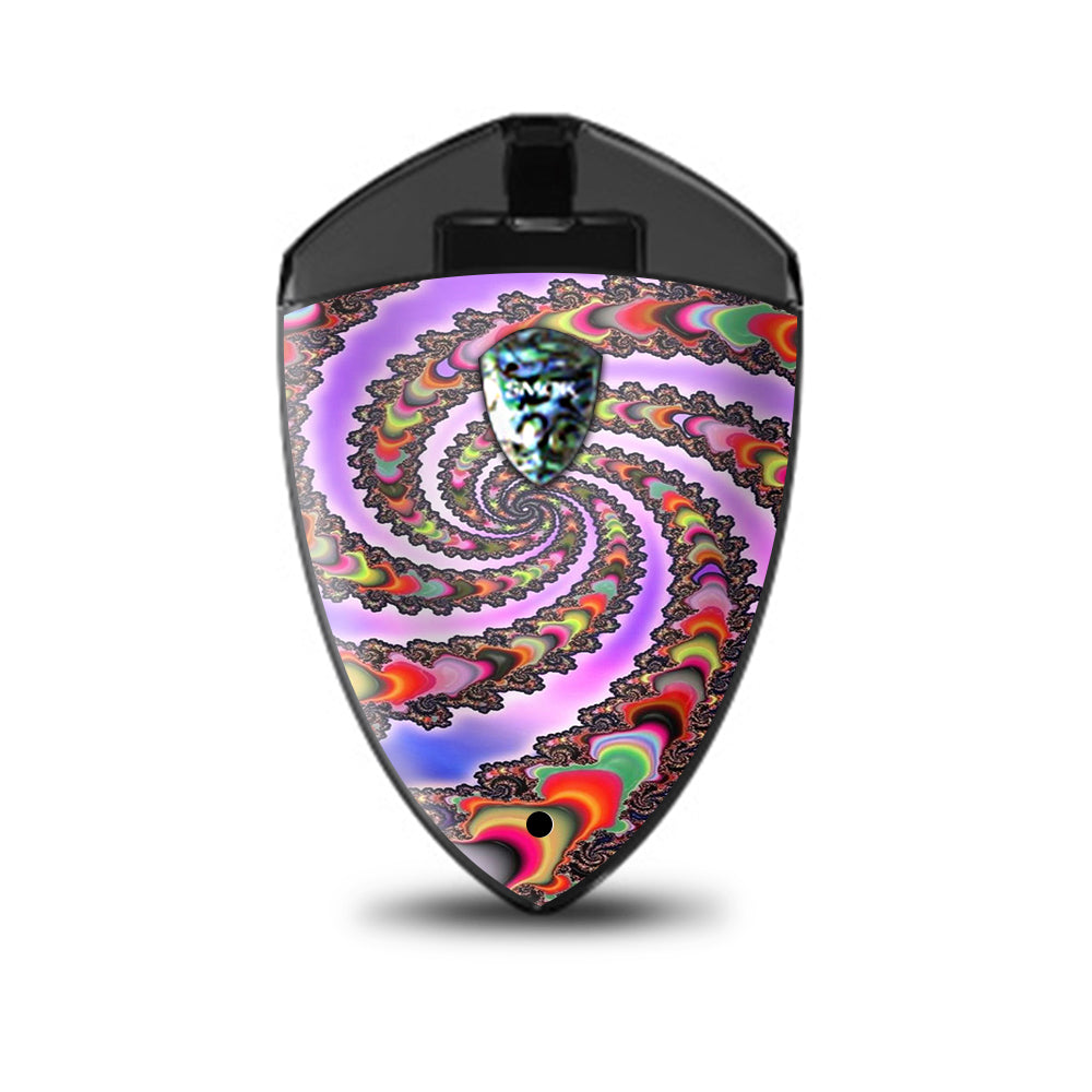  Trippy Swirl Smok Rolo Badge Skin