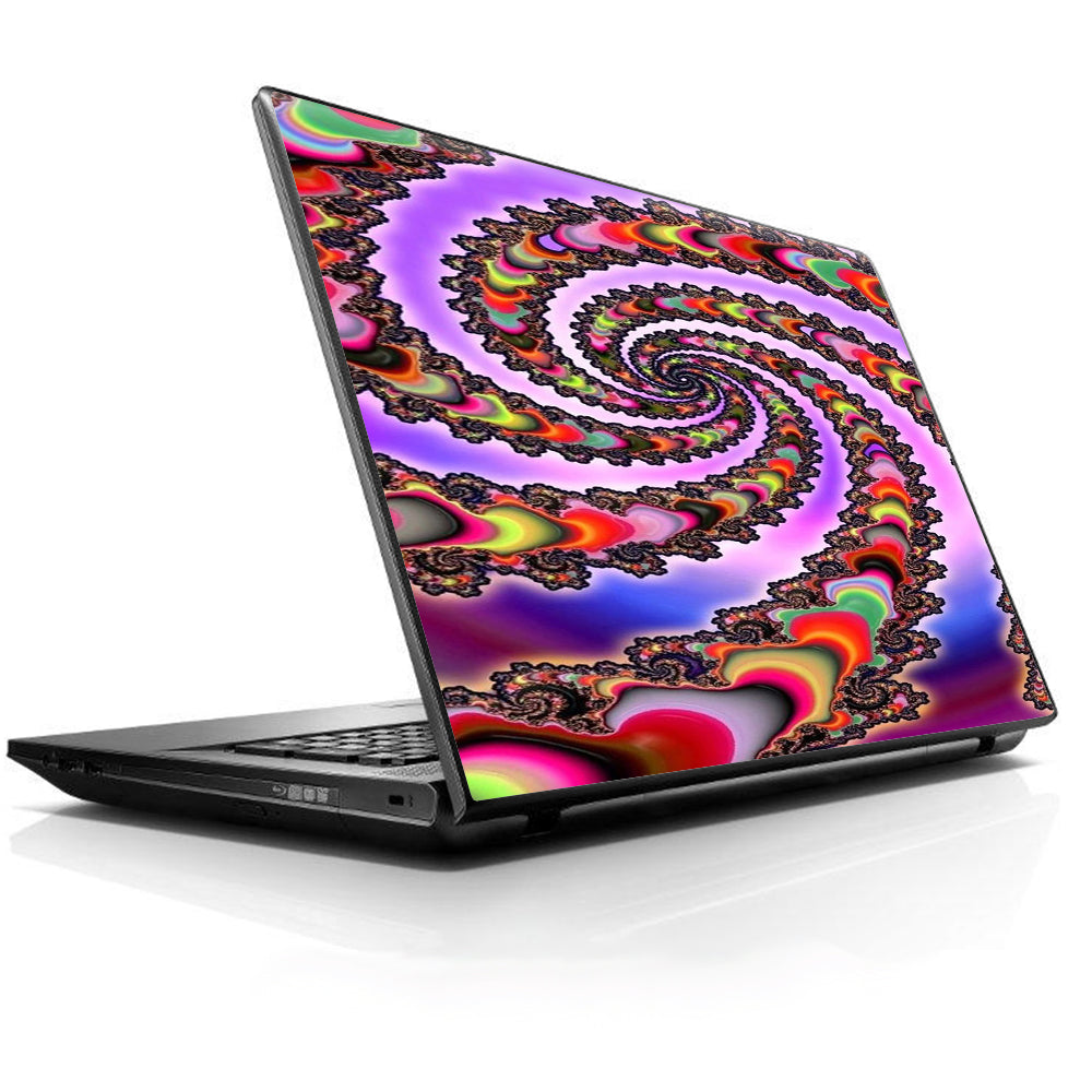  Trippy Swirl Universal 13 to 16 inch wide laptop Skin