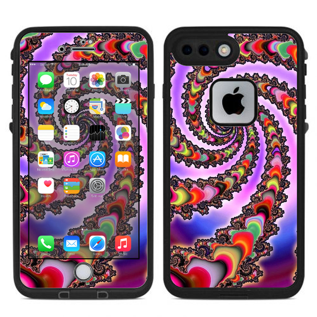  Trippy Swirl Lifeproof Fre iPhone 7 Plus or iPhone 8 Plus Skin