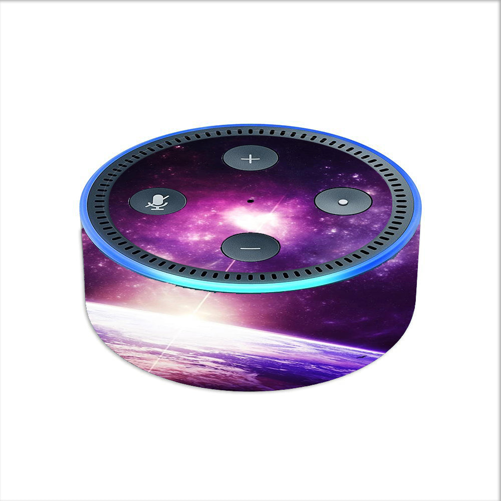  Galaxy Purple Nebula Amazon Echo Dot 2nd Gen Skin