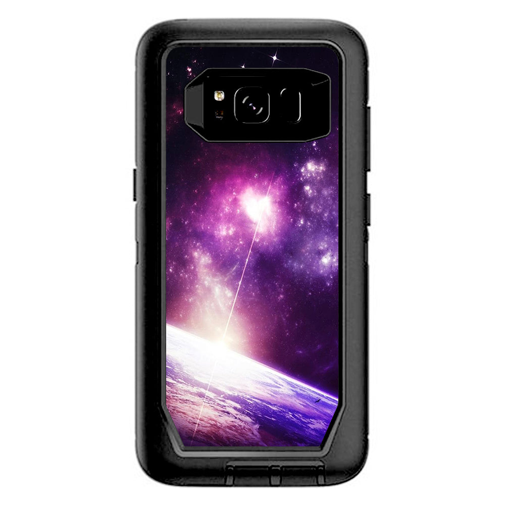 Galaxy Purple Nebula Otterbox Defender Samsung Galaxy S8 Skin