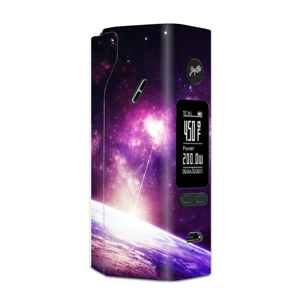  Galaxy Purple Nebula Wismec Reuleaux RX 2/3 combo kit Skin