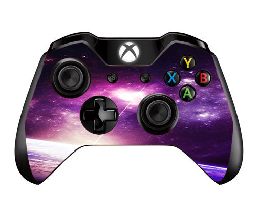  Galaxy Purple Nebula Microsoft Xbox One Controller Skin