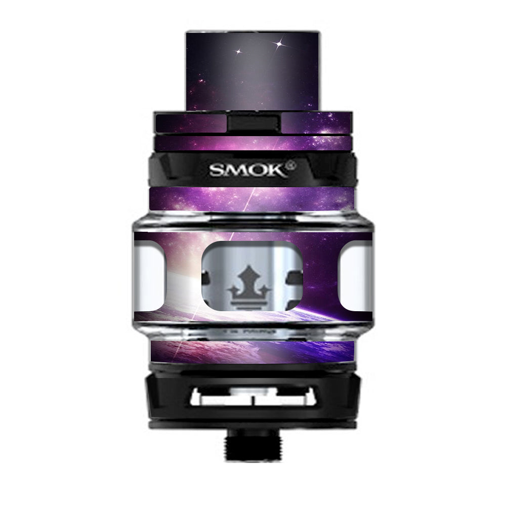  Galaxy Purple Nebula Prince TFV12 Tank Smok Skin