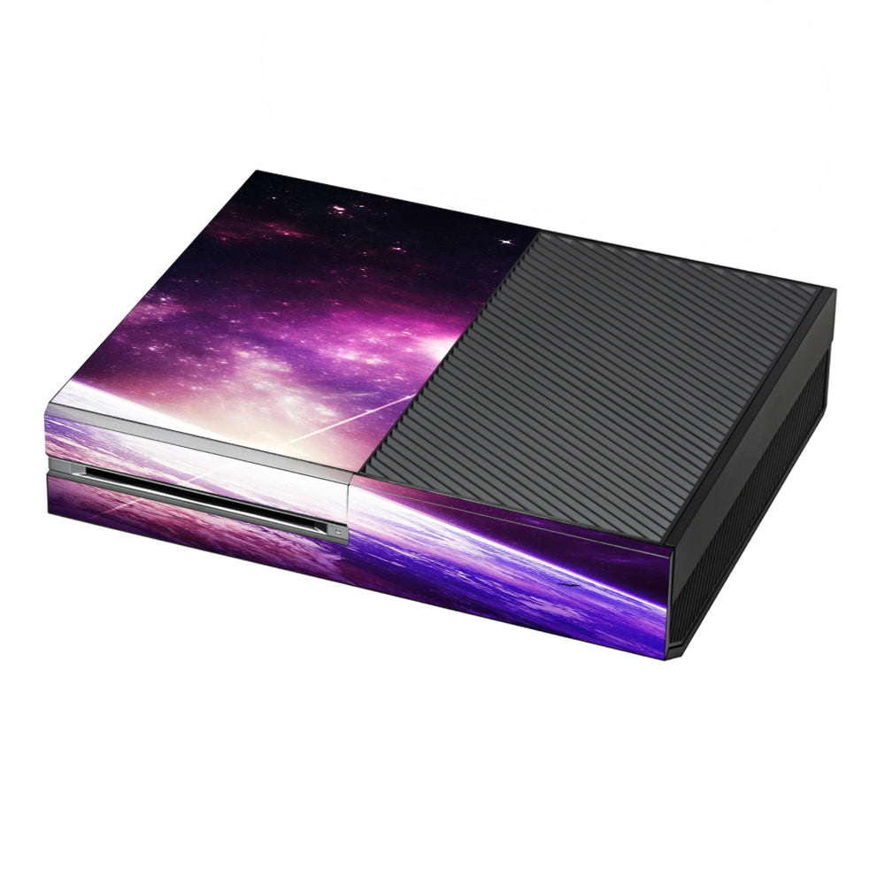  Galaxy Purple Nebula Microsoft Xbox One Skin
