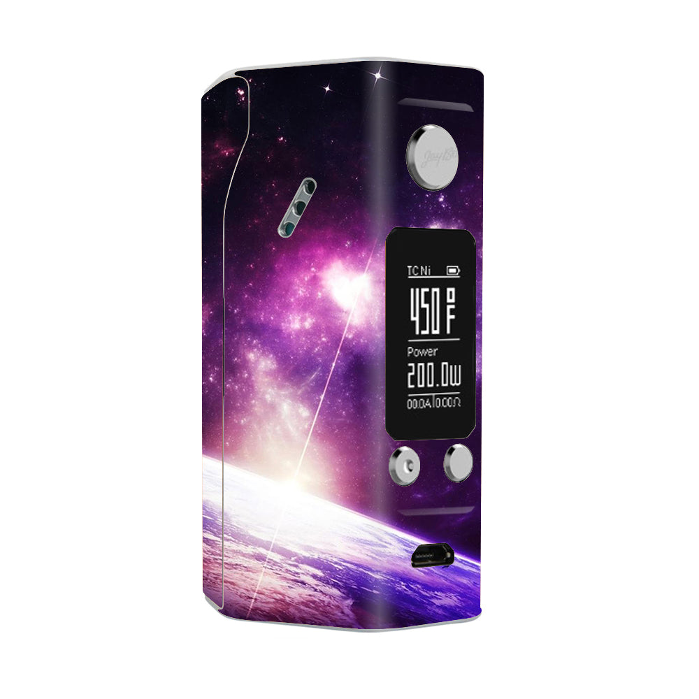  Galaxy Purple Nebula Wismec Reuleaux RX200S Skin