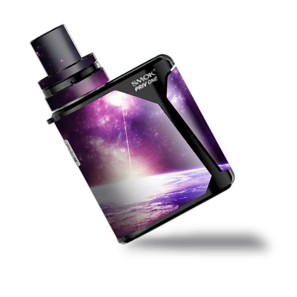  Galaxy Purple Nebula Smok Priv One Skin