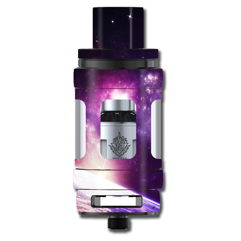  Galaxy Purple Nebula Smok TFV12 Tank Skin