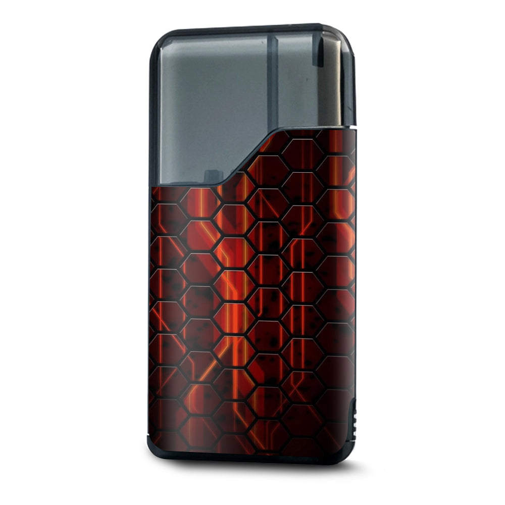  Abstract Red Metal  Suorin Air Skin
