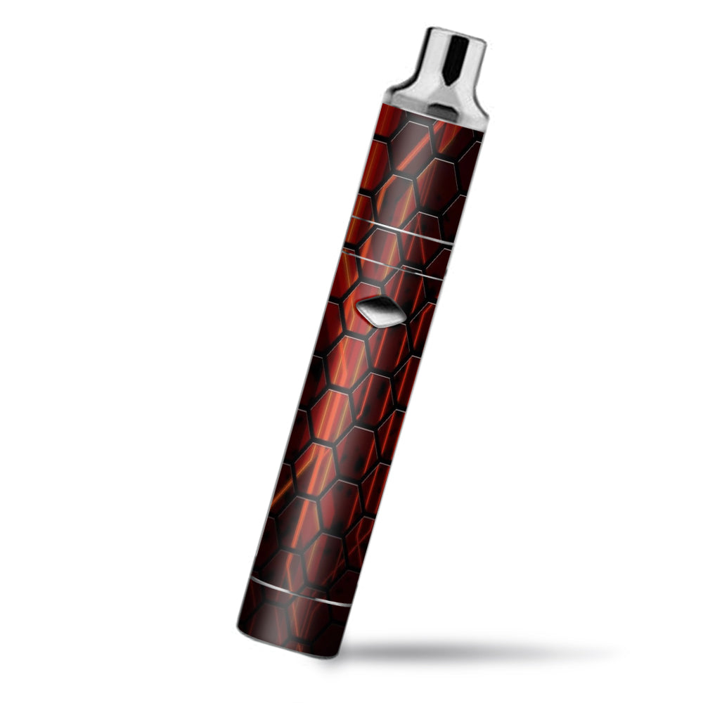  Abstract Red Metal  Yocan Magneto Skin