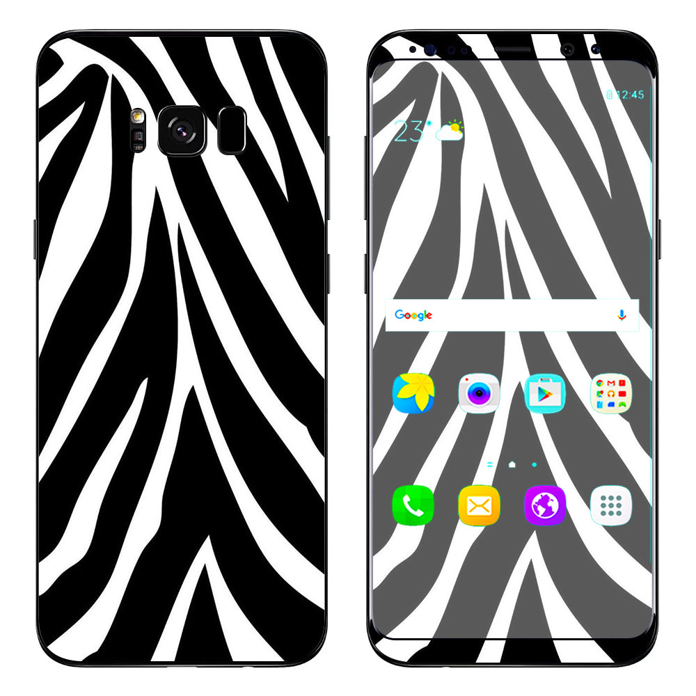  Zebra Animal  Samsung Galaxy S8 Skin