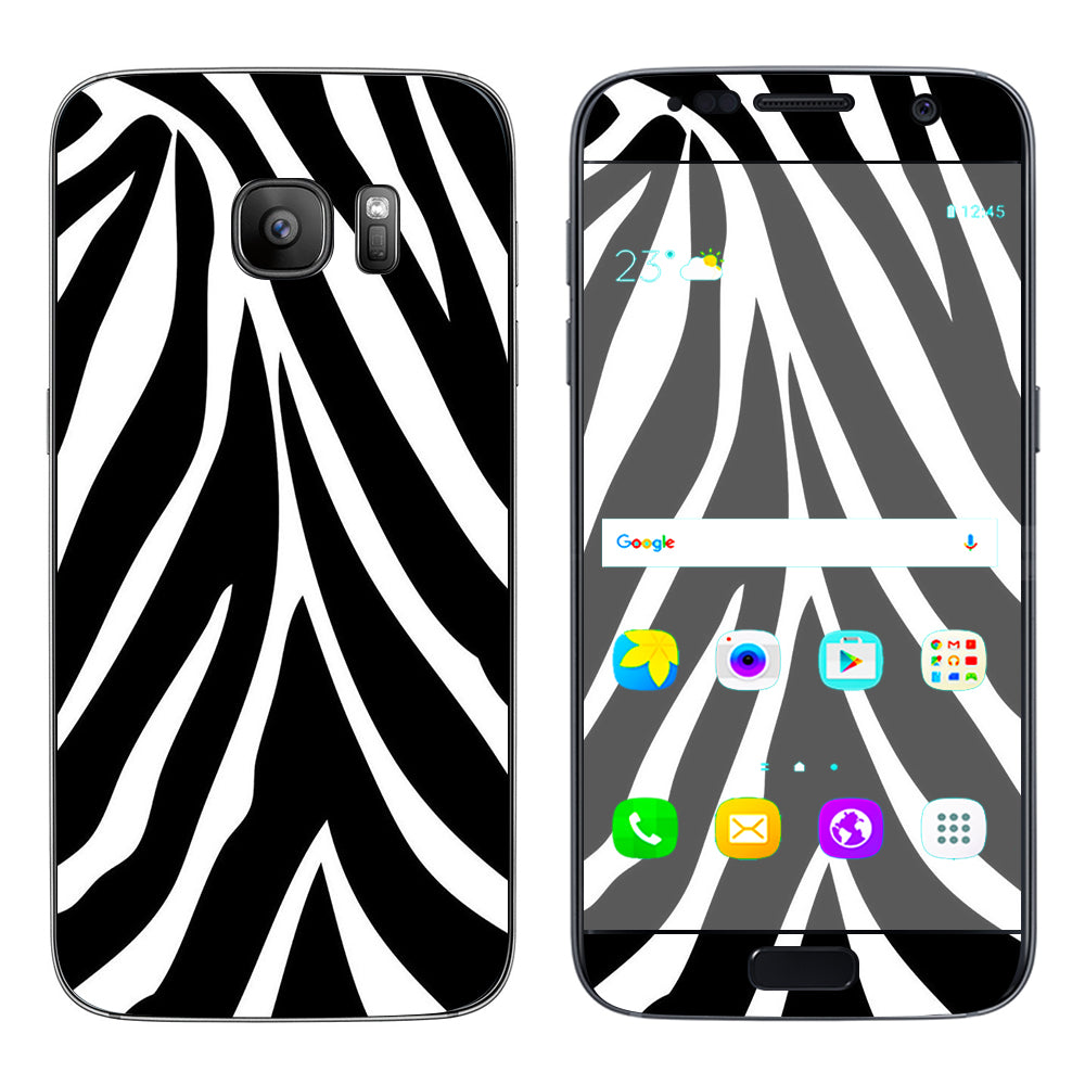  Zebra Animal  Samsung Galaxy S7 Skin