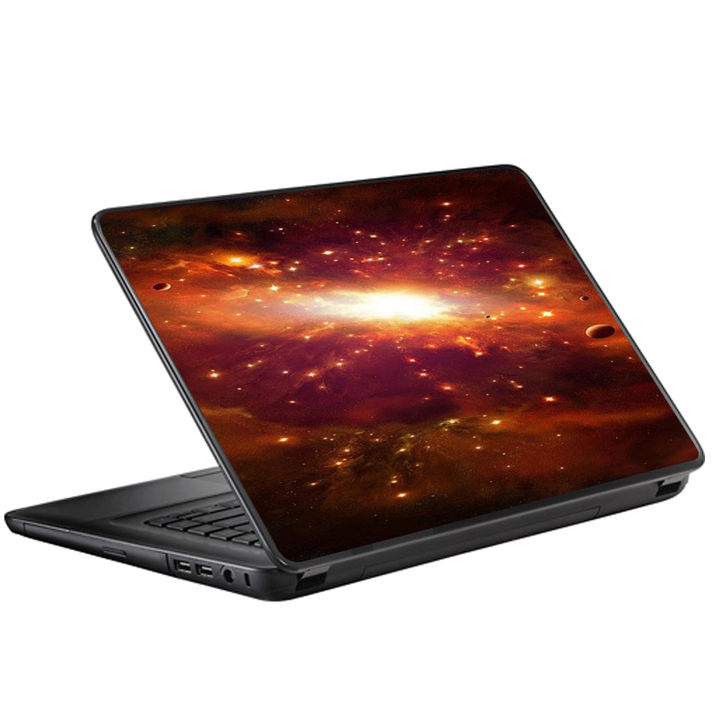  Galaxy Orange Nebula Universal 13 to 16 inch wide laptop Skin