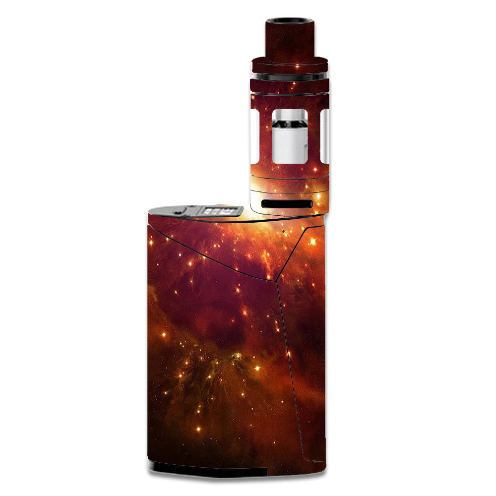  Galaxy Orange Nebula Smok GX350 Skin