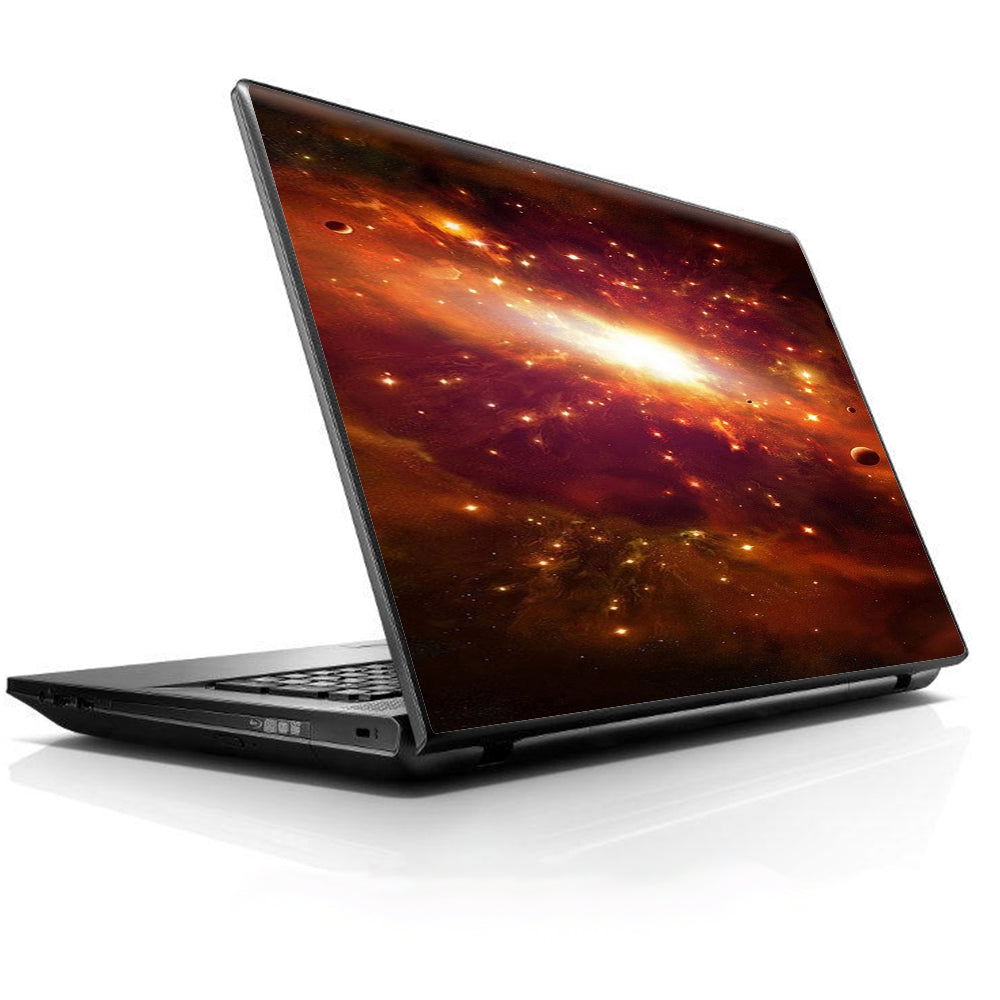  Galaxy Orange Nebula Universal 13 to 16 inch wide laptop Skin