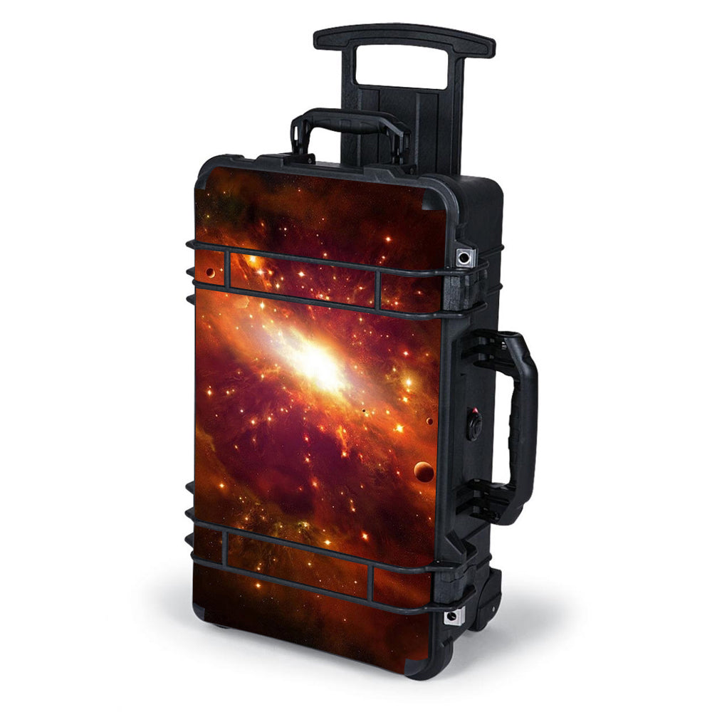  Galaxy Orange Nebula Pelican Case 1510 Skin
