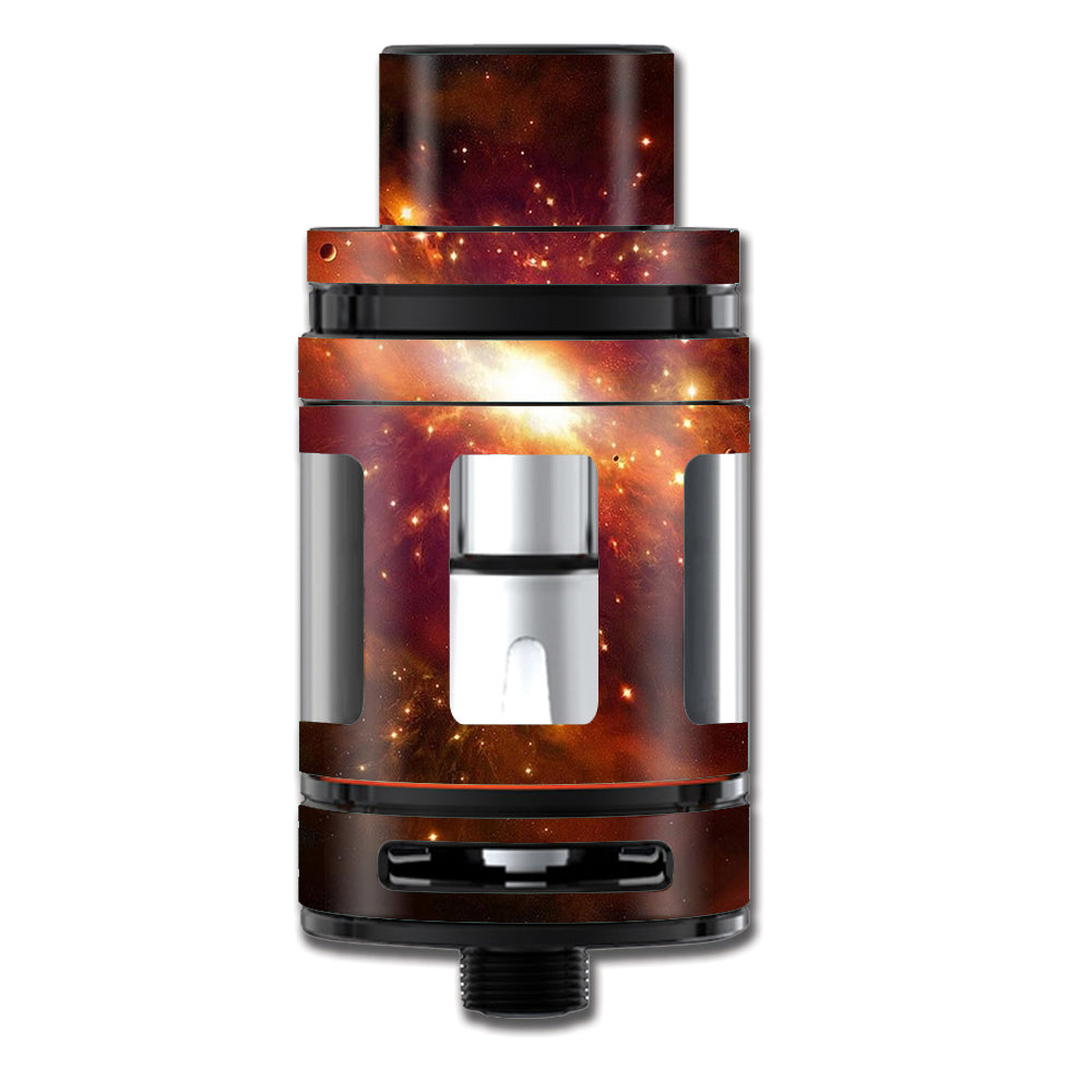  Galaxy Orange Nebula Smok TFV8 Mini Big Baby Beast Skin