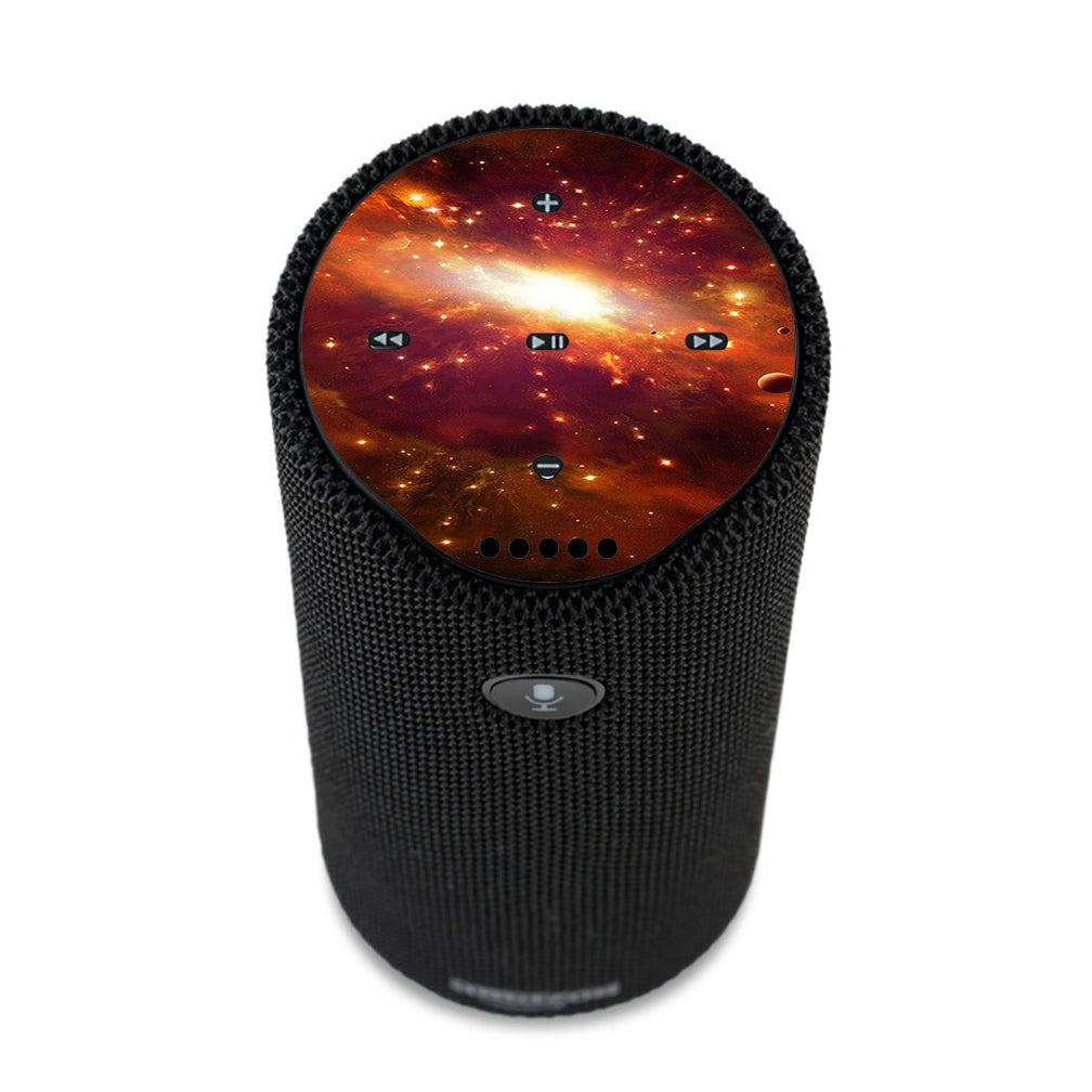  Galaxy Orange Nebula Amazon Tap Skin