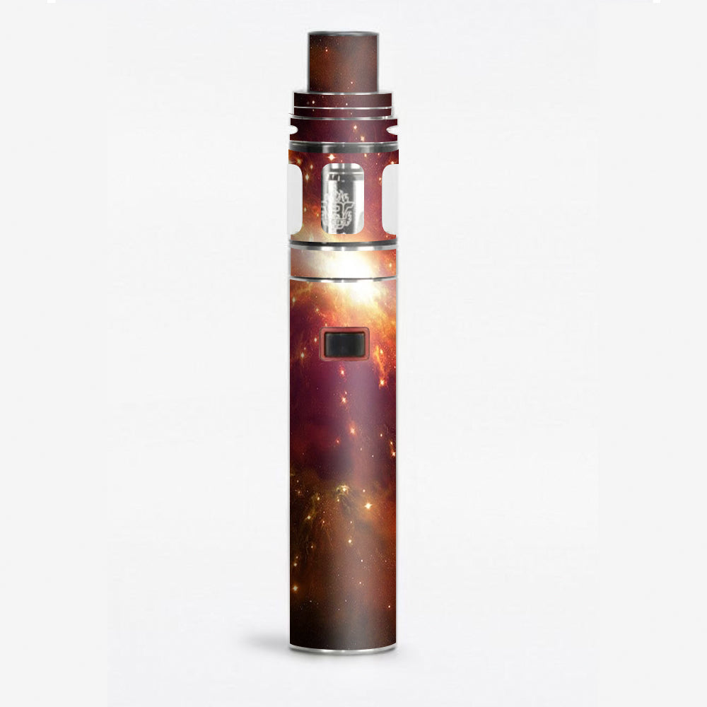  Galaxy Orange Nebula Smok Stick X8 Skin