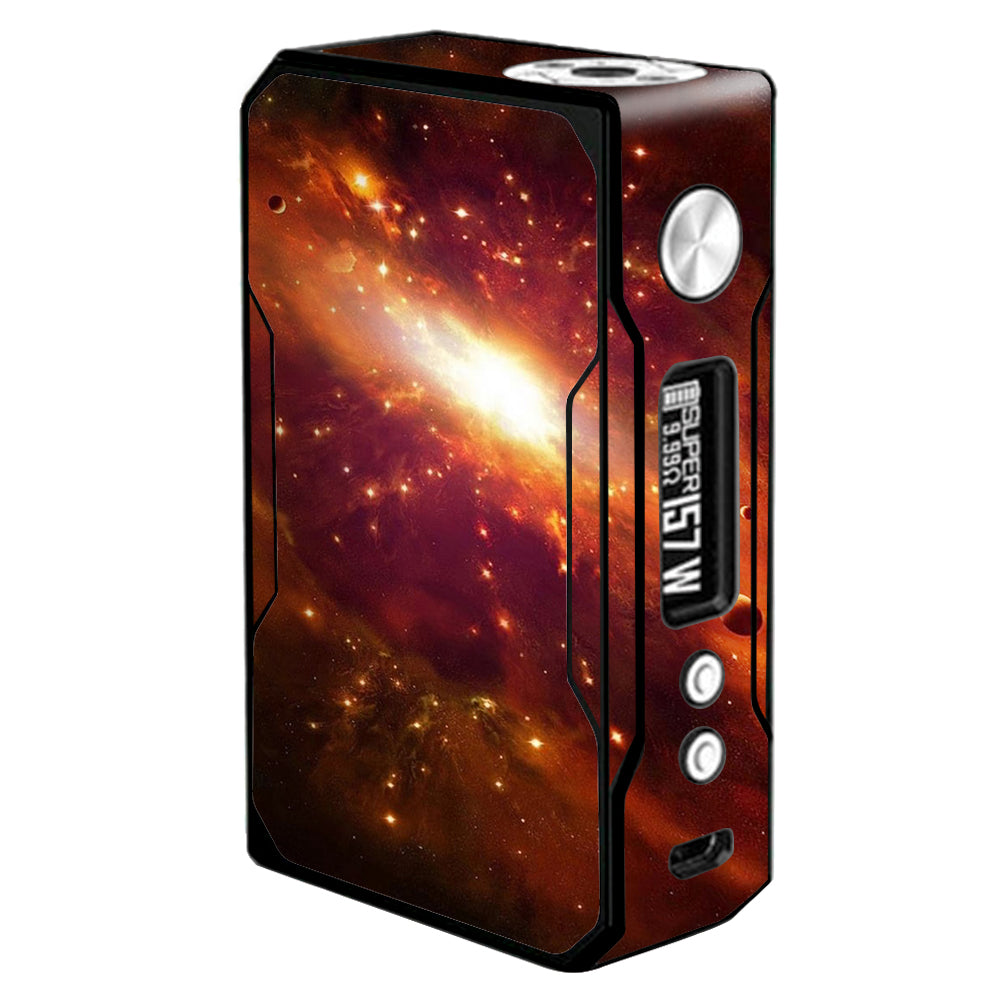  Galaxy Orange Nebula Voopoo Drag 157w Skin