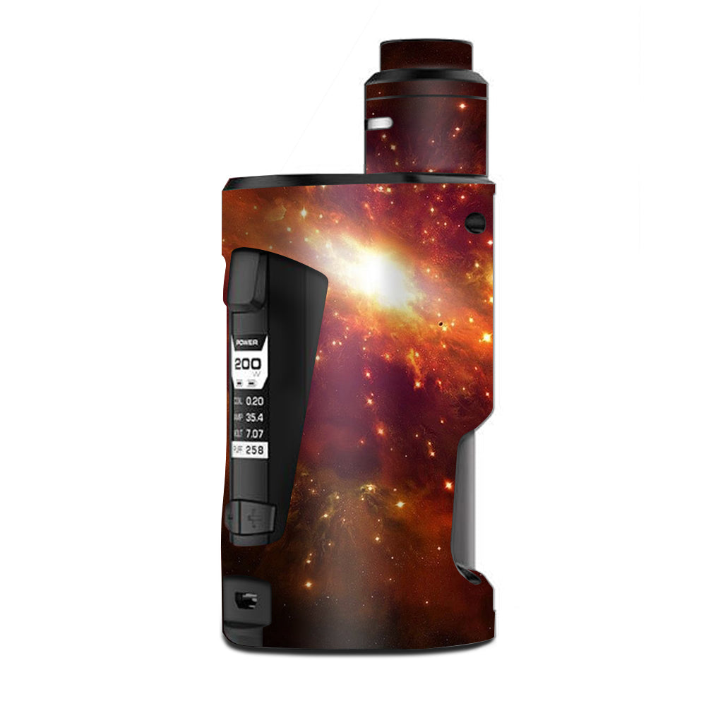  Galaxy Orange Nebula G Box Squonk Geek Vape Skin