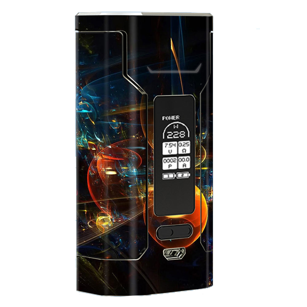  Abstract Art Bubbles Wismec Predator 228 Skin