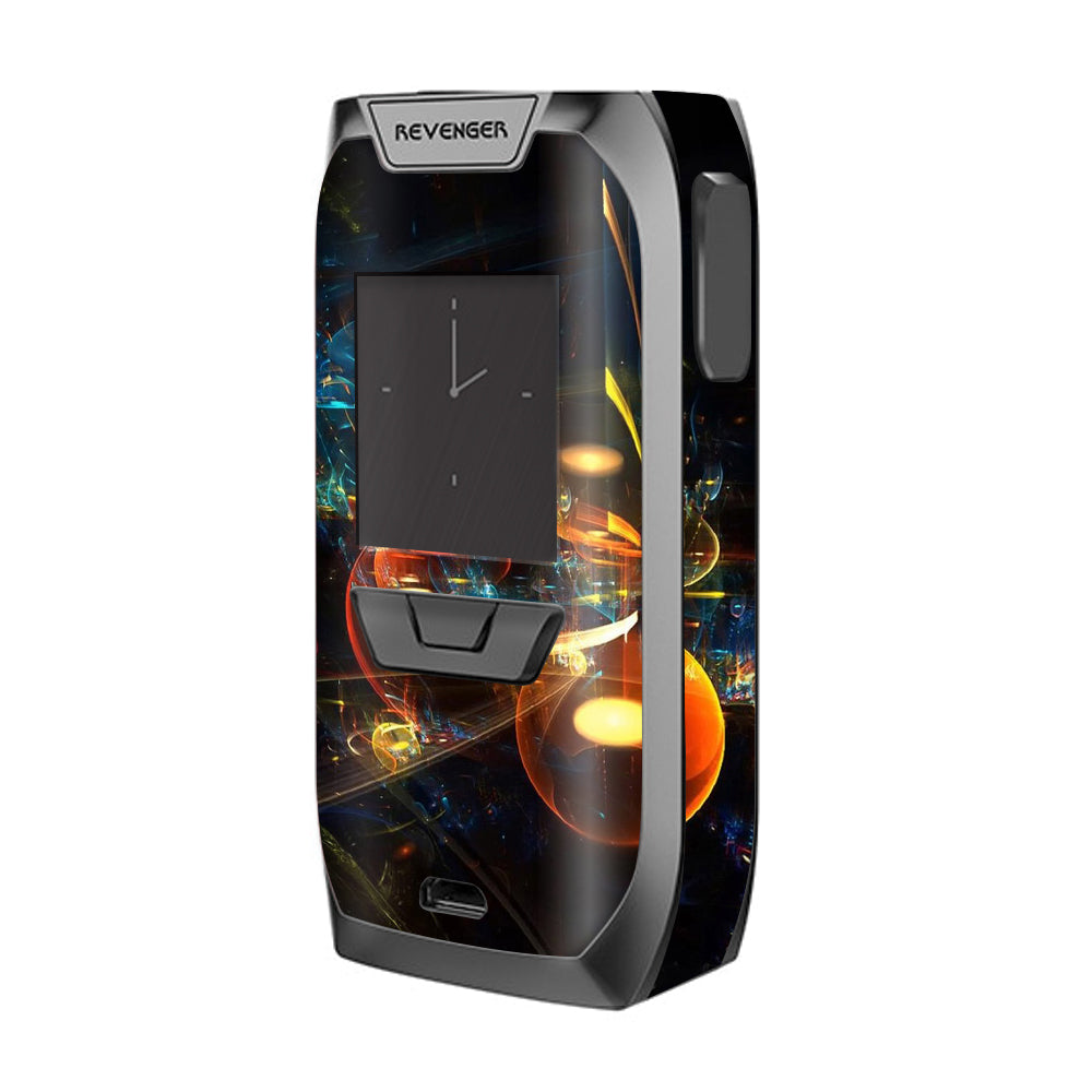  Abstract Art Bubbles Vaporesso Revenger Skin