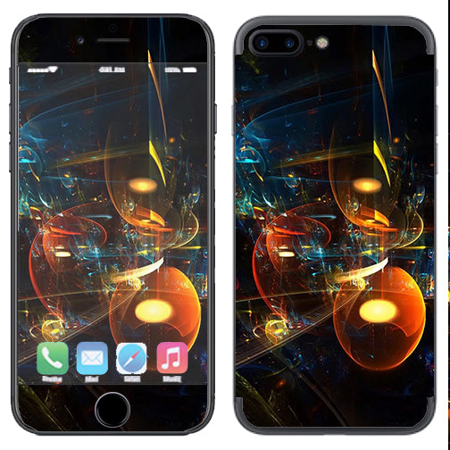  Abstract Art Bubbles Apple  iPhone 7+ Plus / iPhone 8+ Plus Skin