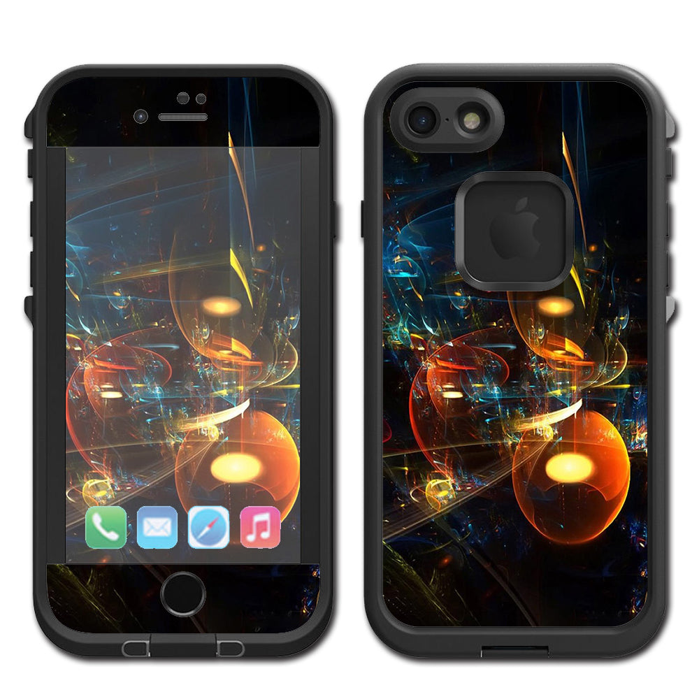  Abstract Art Bubbles Lifeproof Fre iPhone 7 or iPhone 8 Skin