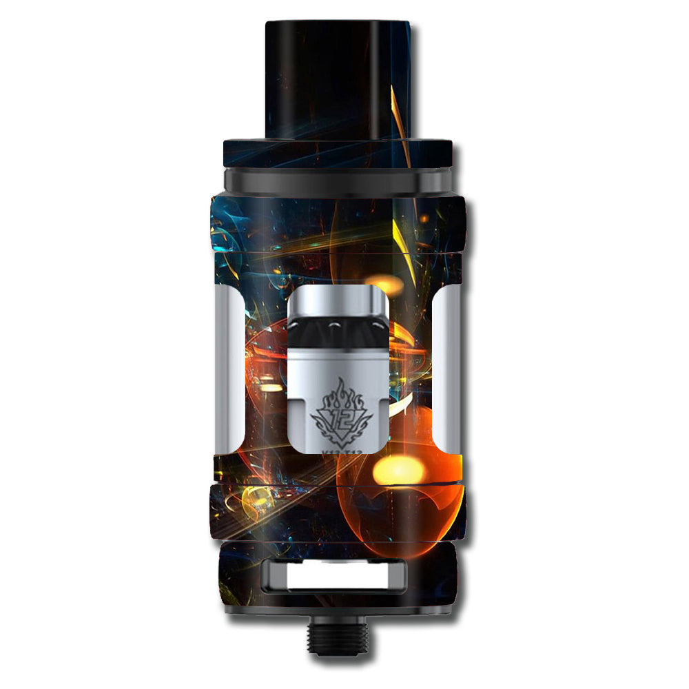  Abstract Art Bubbles Smok TFV12 Tank Skin