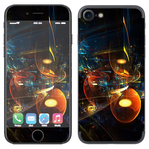  Abstract Art Bubbles Apple iPhone 7 or iPhone 8 Skin