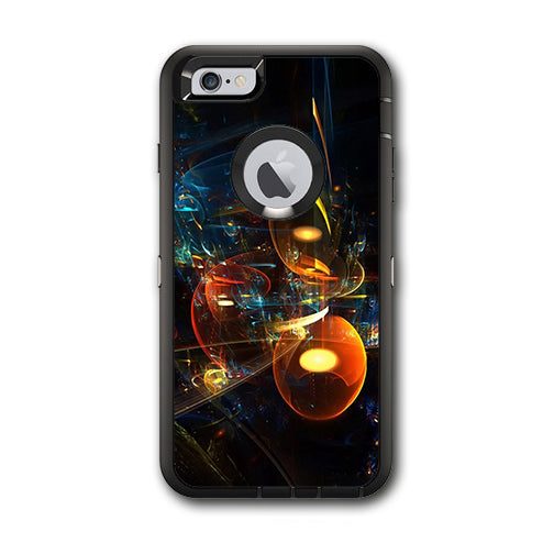  Abstract Art Bubbles Otterbox Defender iPhone 6 PLUS Skin