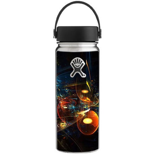  Abstract Art Bubbles Hydroflask 18oz Wide Mouth Skin