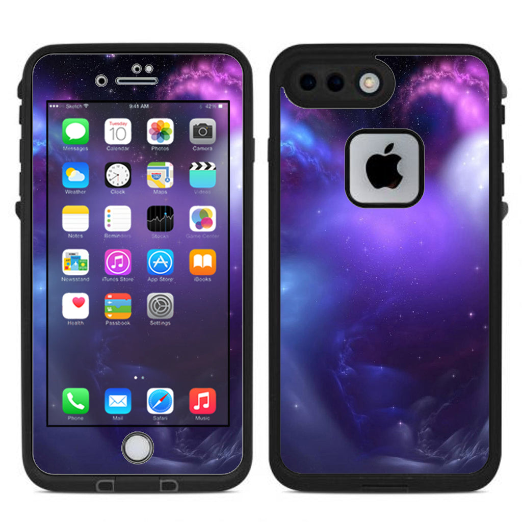  Space Gasses Purple Cloud Lifeproof Fre iPhone 7 Plus or iPhone 8 Plus Skin