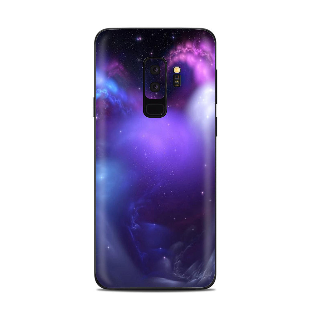  Space Gasses Purple Cloud Samsung Galaxy S9 Plus Skin