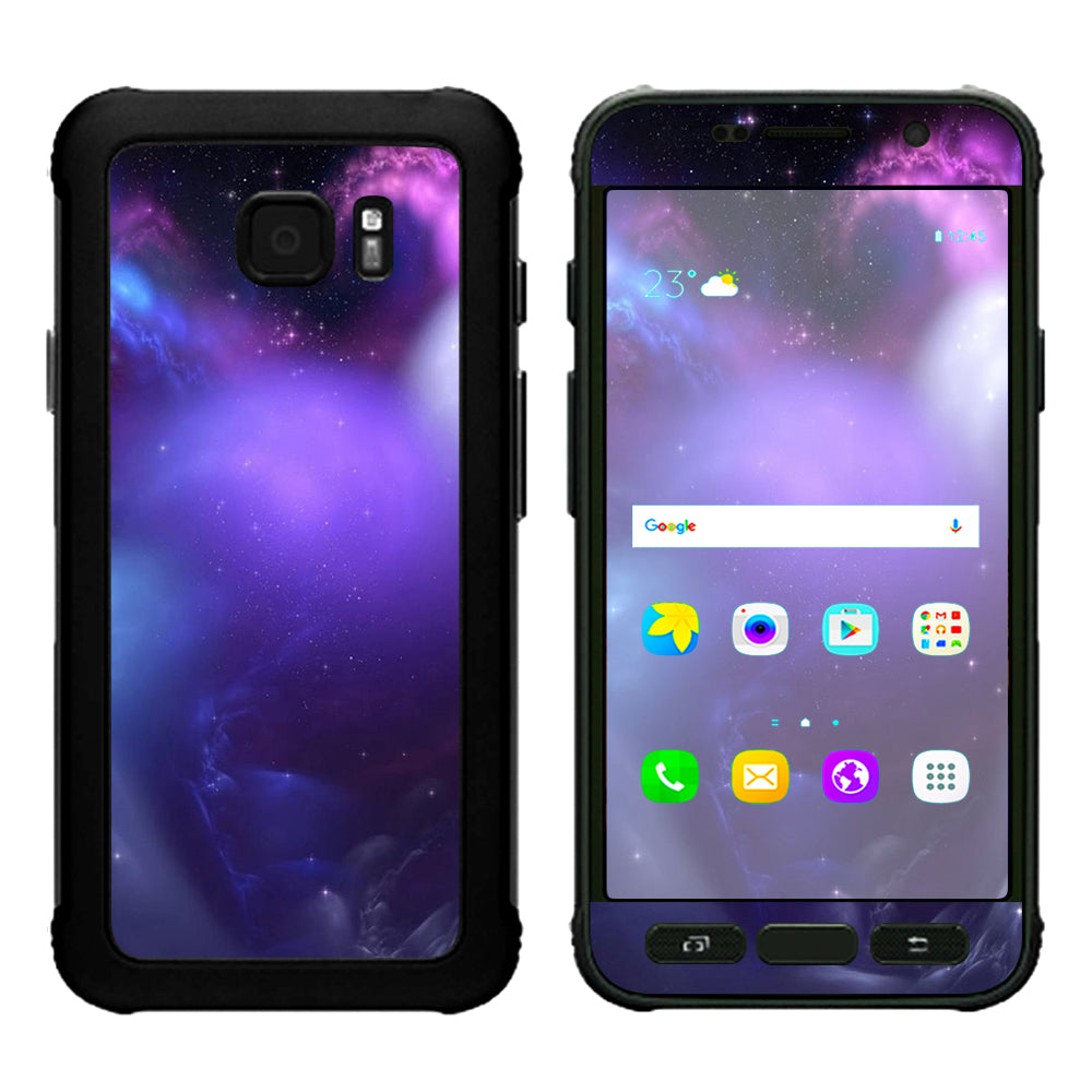  Space Gasses Purple Cloud Samsung Galaxy S7 Active Skin