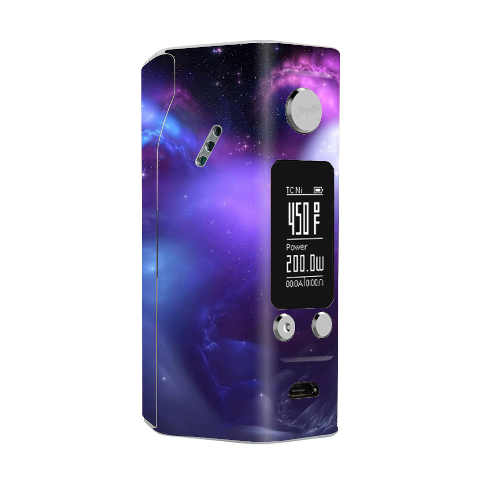  Space Gasses Purple Cloud Wismec Reuleaux RX200S Skin