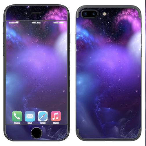  Space Gasses Purple Cloud Apple  iPhone 7+ Plus / iPhone 8+ Plus Skin