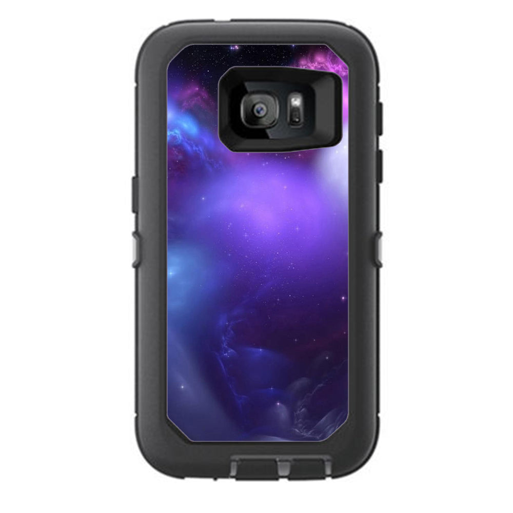  Space Gasses Purple Cloud Otterbox Defender Samsung Galaxy S7 Skin
