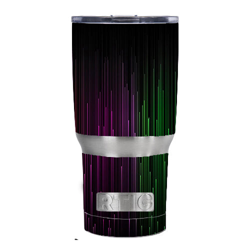  Red Green Blue Tracers RTIC 20oz Tumbler Skin