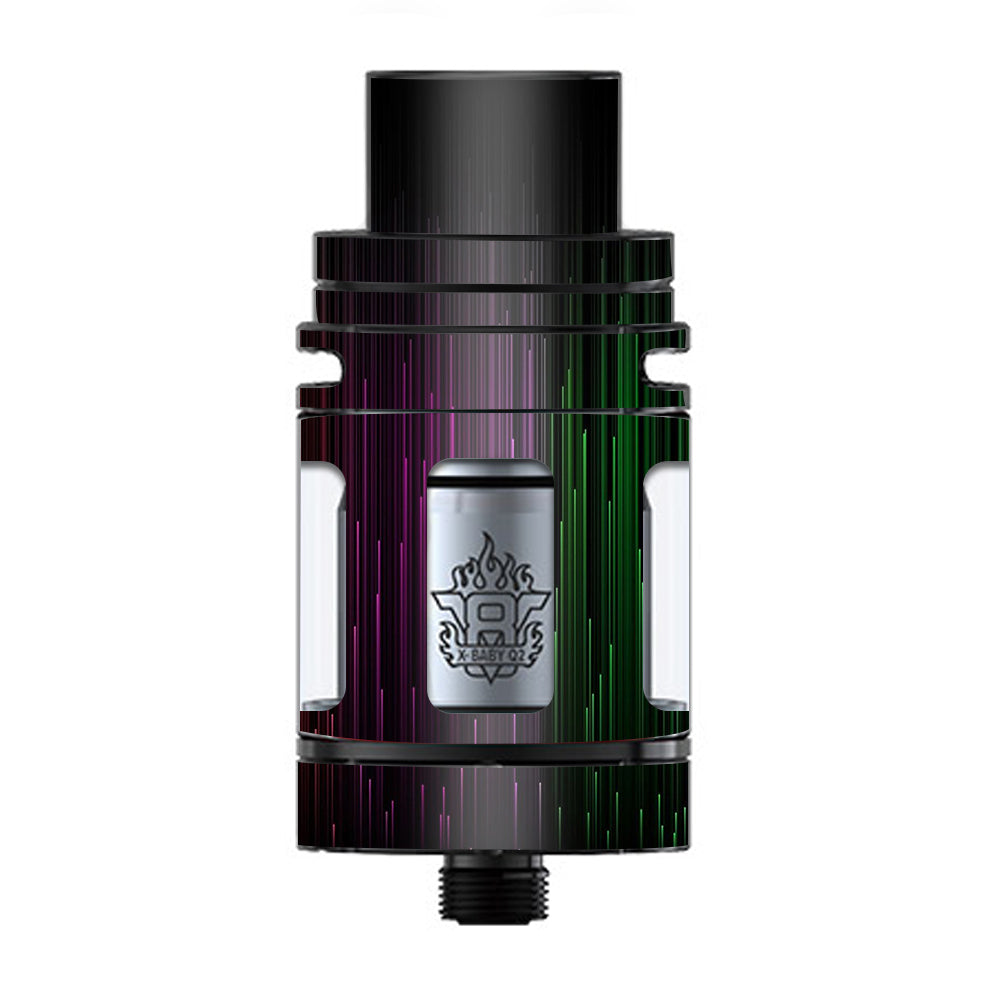  Red Green Blue Tracers TFV8 X-baby Tank Smok Skin