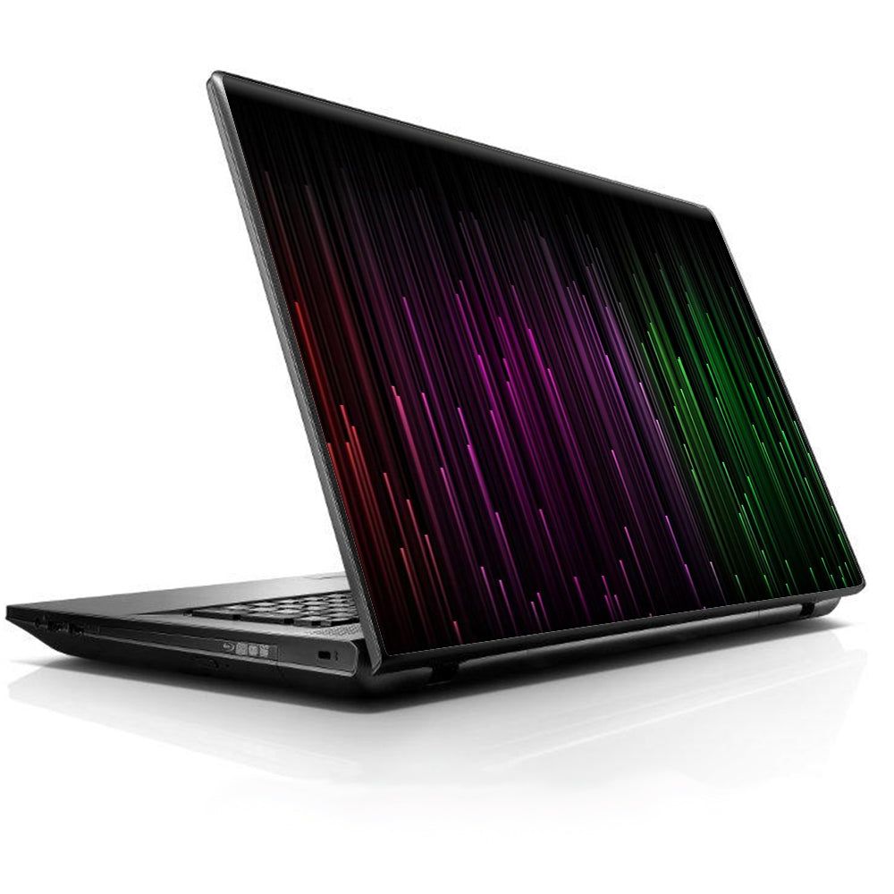  Red Green Blue Tracers Universal 13 to 16 inch wide laptop Skin