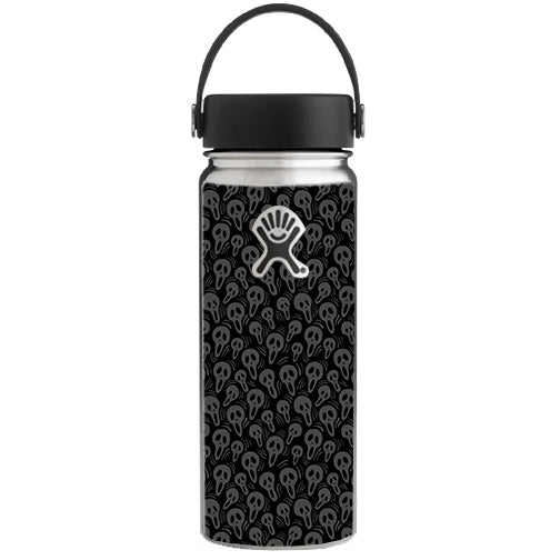  Screaming Skulls Hydroflask 18oz Wide Mouth Skin