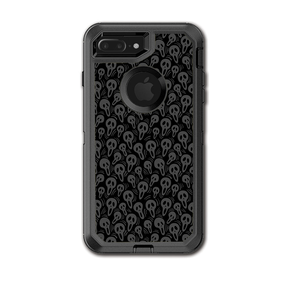  Screaming Skulls Otterbox Defender iPhone 7+ Plus or iPhone 8+ Plus Skin