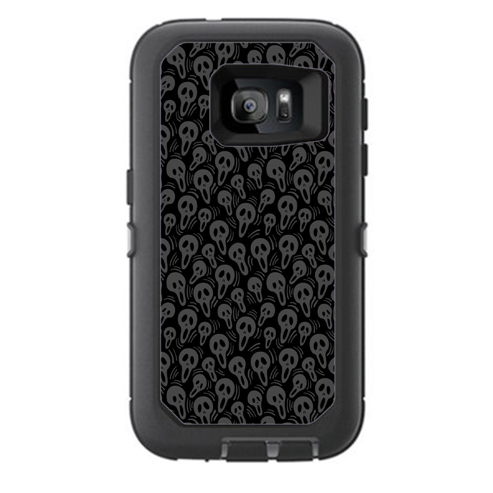  Screaming Skulls Otterbox Defender Samsung Galaxy S7 Skin