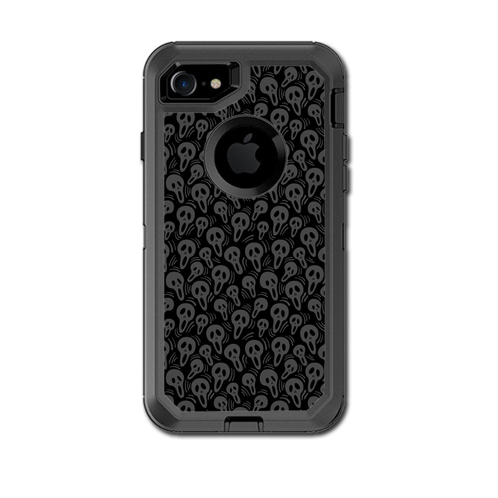  Screaming Skulls Otterbox Defender iPhone 7 or iPhone 8 Skin