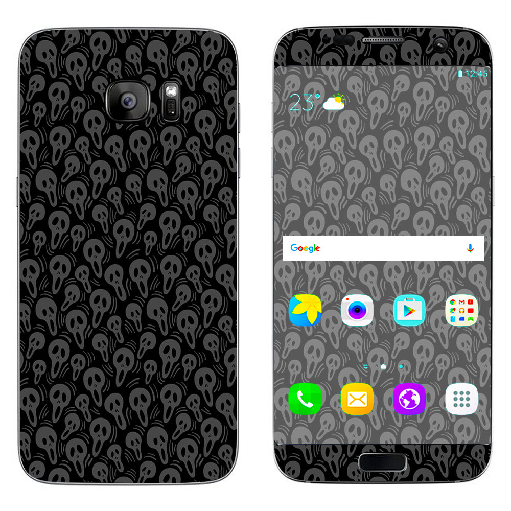  Screaming Skulls Samsung Galaxy S7 Edge Skin