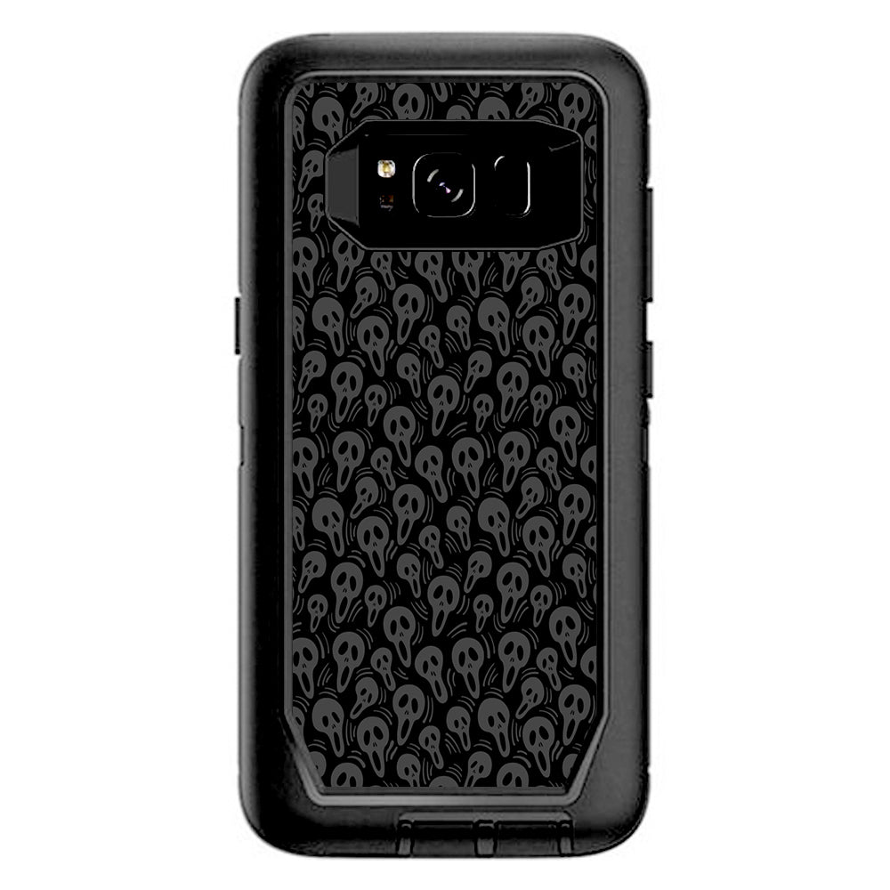  Screaming Skulls Otterbox Defender Samsung Galaxy S8 Skin
