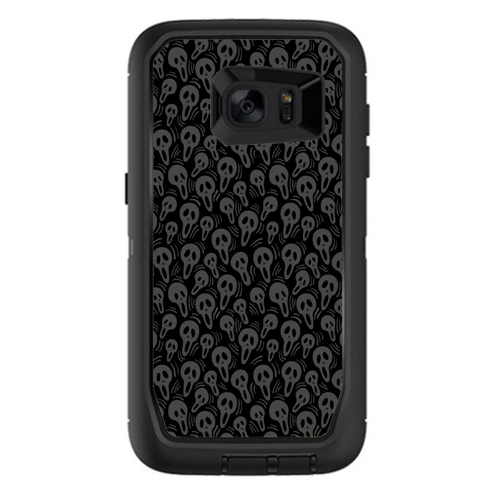  Screaming Skulls Otterbox Defender Samsung Galaxy S7 Edge Skin